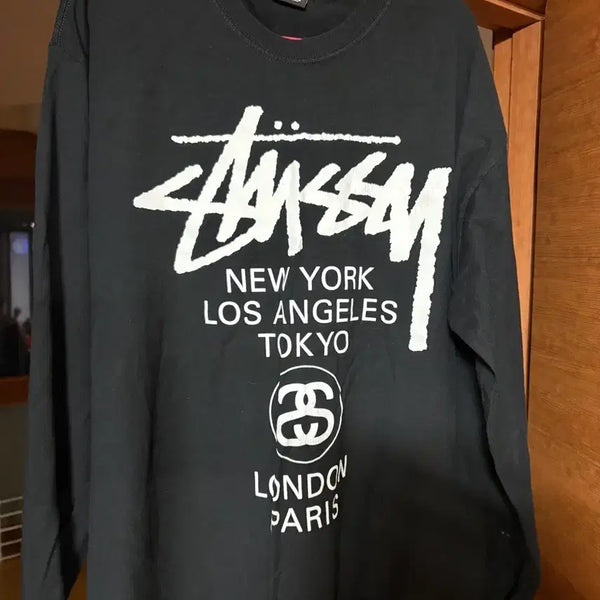 [BUNJANG] Stussy World Tour Long Sleeve XL / 스투시 월드투어 롱슬리브 XL
