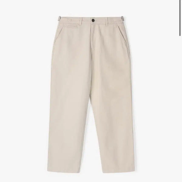 [BUNJANG] Churchill Romper HBT Cotton Pants Vintage Ecru M / 처칠롬퍼 hbt 코튼 팬츠 빈티지 에크루 m