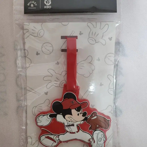 [BUNJANG] Kia Tigers x Mickey Mouse Collaboration Nametag / 기아 타이거즈 미키 콜라보 네임택