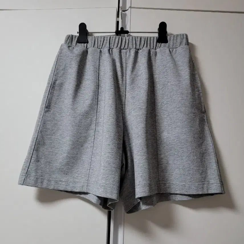 [BUNJANG] Rirek Women's Banding Shorts Grey (55) / 제평)리리끄여성 밴딩 반바지 그레이(55)