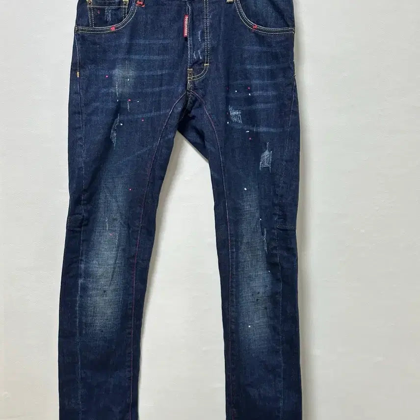 [BUNJANG] Dsquared2 Men's Painted Jeans Size 46 / 디스퀘어드2 남성 페인팅 청바지 46사이즈