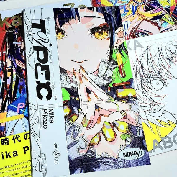 [BUNJANG] Mika Picazo Illustration Art Book Set / [일괄] 미카 피카조 일러스트집 일러집 화집 아트북 세트