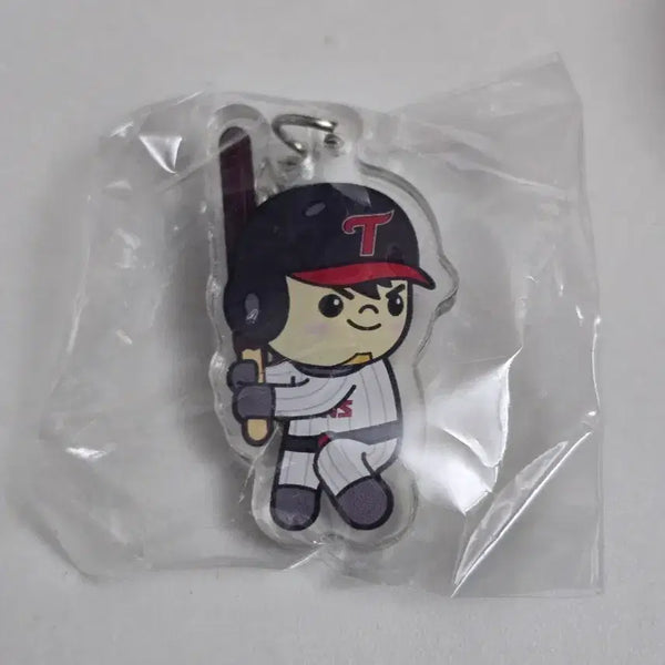 [BUNJANG] Lotte Wellfood Mascot Acrylic Keyring LG Twins / KBO 롯데웰푸드 마스코트 아크릴 키링 LG 트윈스