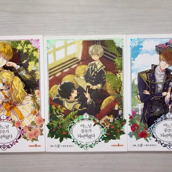 [BUNJANG] I Became a Princess One Day Complete Box Set Volumes 1-9 / 어느날 공주가 되어버렸다 어공주 단행본 1~9권 전권 일괄