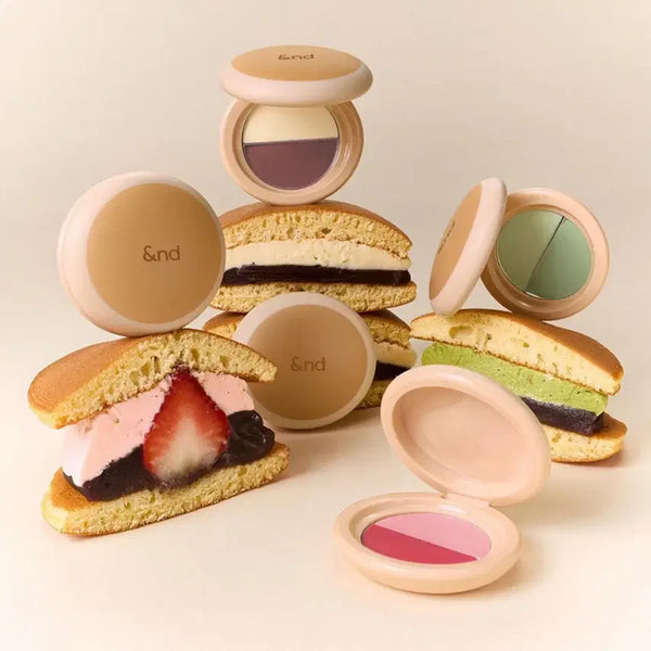 [BUNJANG] AND.BY.ROMAND Dorayaki Lip and Cheek Set / 새상품 3개세트/ 앤드바이롬앤 도라야끼 립 앤 치크