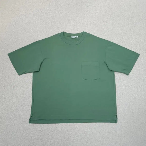 [BUNJANG] Uniqlo Men's Basic Pocket T-Shirt XL / (XL)유니클로 남자 포켓 기본 티셔츠 반팔 여름 캐주얼 G2W4197