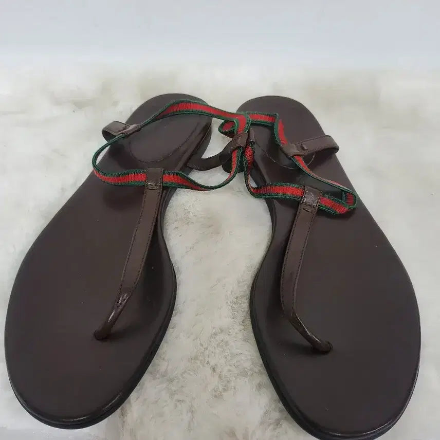 [BUNJANG] Gucci Jelly Sandals Brown Size 235 / 구찌 젤리 샌들 브라운 정품 235사이즈