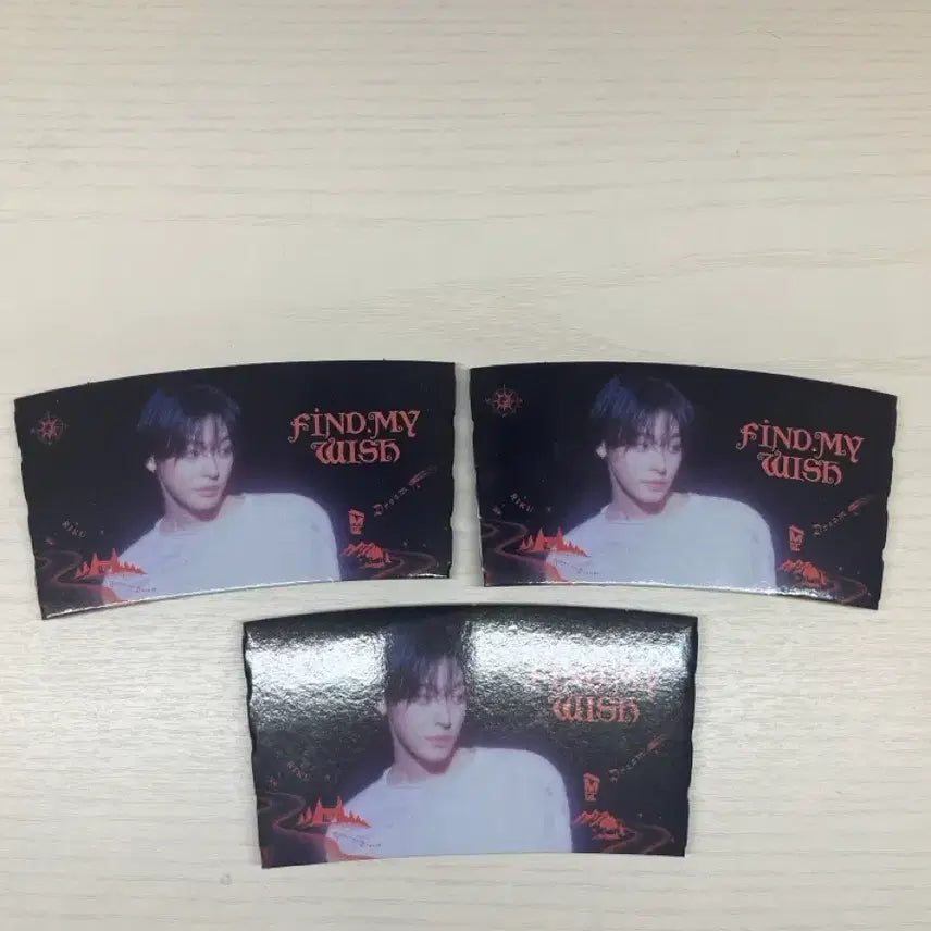 [BUNJANG] NCT WISH Riku Cup Holder Set / 엔시티위시 리쿠 컵홀더 3개 세트