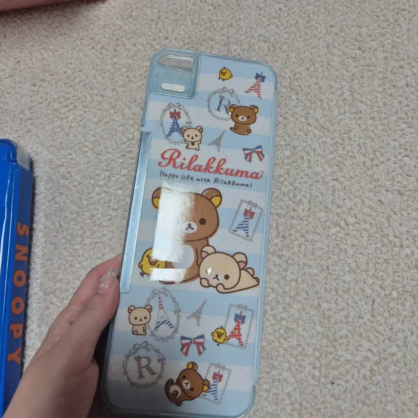[BUNJANG] Rilakkuma Large Pencil Case / 리락쿠마 필통