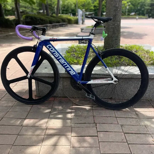 [BUNJANG] Konstantin Pixy Bicycle Blue/White / 콘스탄틴 픽시 자전거 블루/화이트