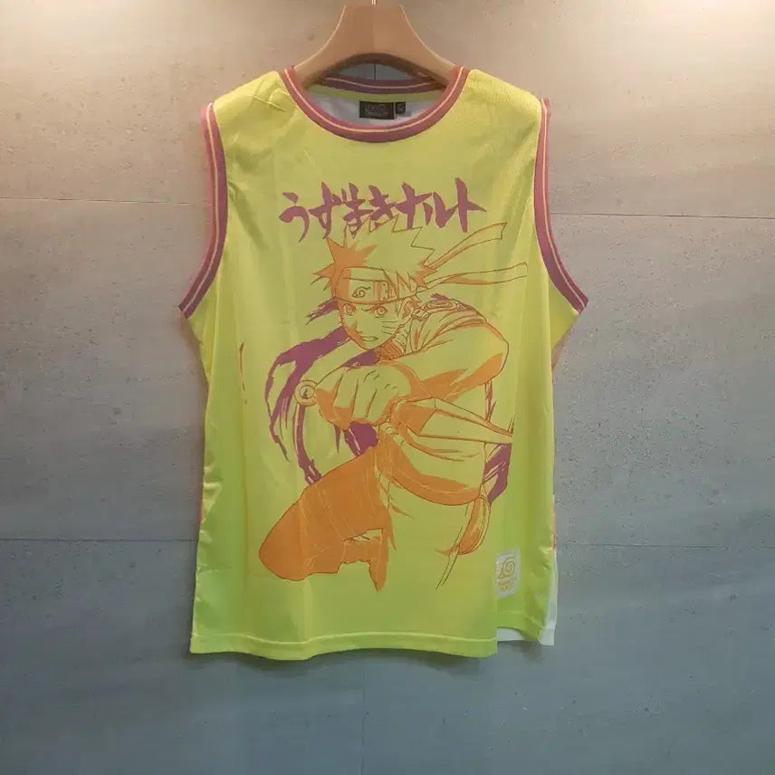 [BUNJANG] Naruto Official Uchiha Itachi Sleeveless T-Shirt / 나루토. 정품! 우치하 이타치. 민소매 티셔츠.