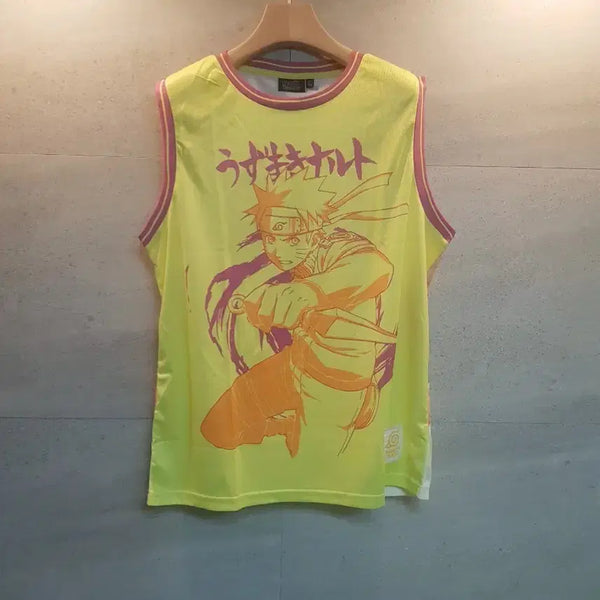 [BUNJANG] Naruto Official Uchiha Itachi Sleeveless T-Shirt / 나루토. 정품! 우치하 이타치. 민소매 티셔츠.