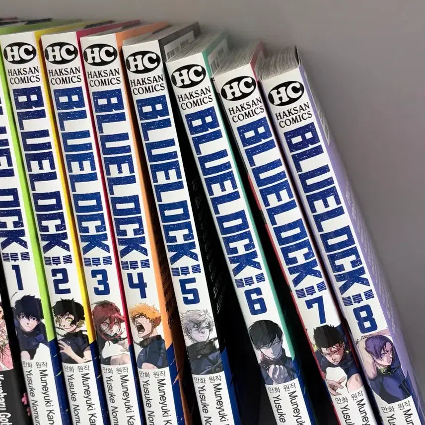 [BUNJANG] Blue Lock Manga Volume 1-8 / 블루록 만화책 1~8권
