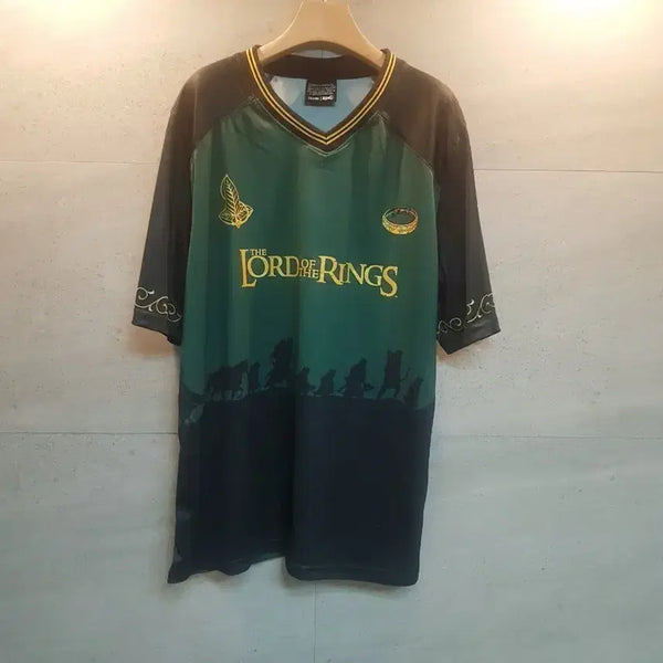 [BUNJANG] The Lord of the Rings Green Short-Sleeve T-Shirt / 반지의 제왕. 반팔 티셔츠. 그린.