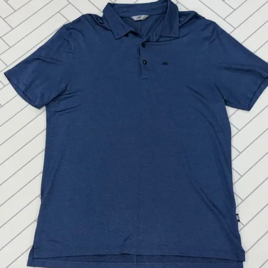 [BUNJANG] Punggi Inyeon Men's XL Short Sleeve Polo T-Shirt / 풍기인견 남자XL 시원한 반팔카라티셔츠