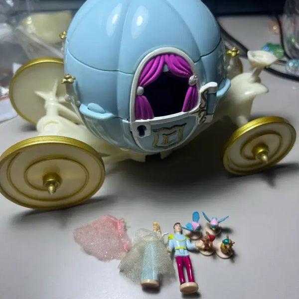 [BUNJANG] Disney Cinderella Polly Pocket Playset / 디즈니 폴리포켓 신데렐라