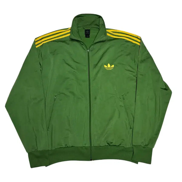 [BUNJANG] Adidas Green Firebird Track Jacket 125 / 아디다스 말차 구파이어버드 져지 125사이즈