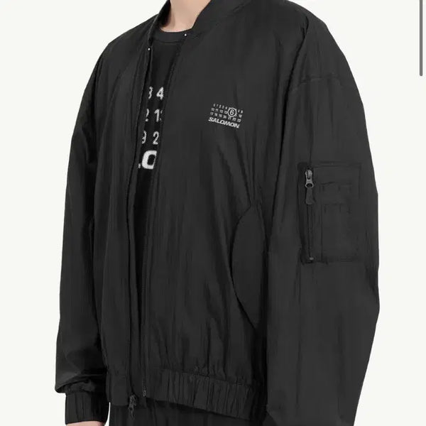 [BUNJANG] MM6 Maison Margiela Salomon Collaboration Windbreaker Bomber Jacket / (100사이즈) MM6 살로몬 자켓 / 바람막이 봄버 점퍼