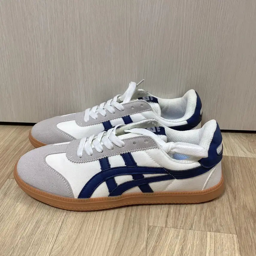 [BUNJANG] Onitsuka Tiger Mexico 66 White Navy Sneakers / 오니츠카타이거 멕시코66 화이트 네이비
