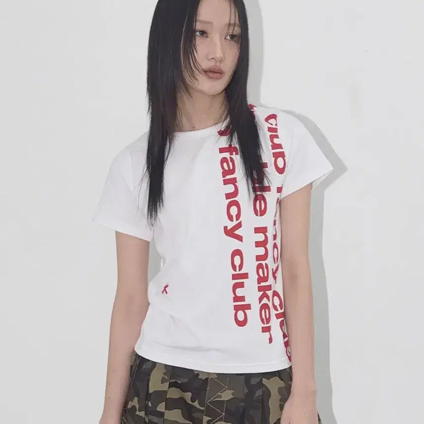 [BUNJANG] Fancy Club Baywatch Cropped T-Shirt / 팬시클럽 베이워치 크롭 티