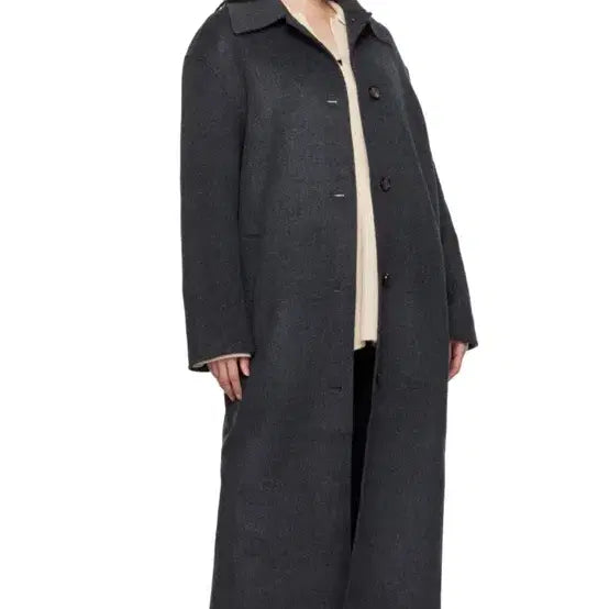 [BUNJANG] Totême Car Coat Grey / 토템 카 코트 그레이
