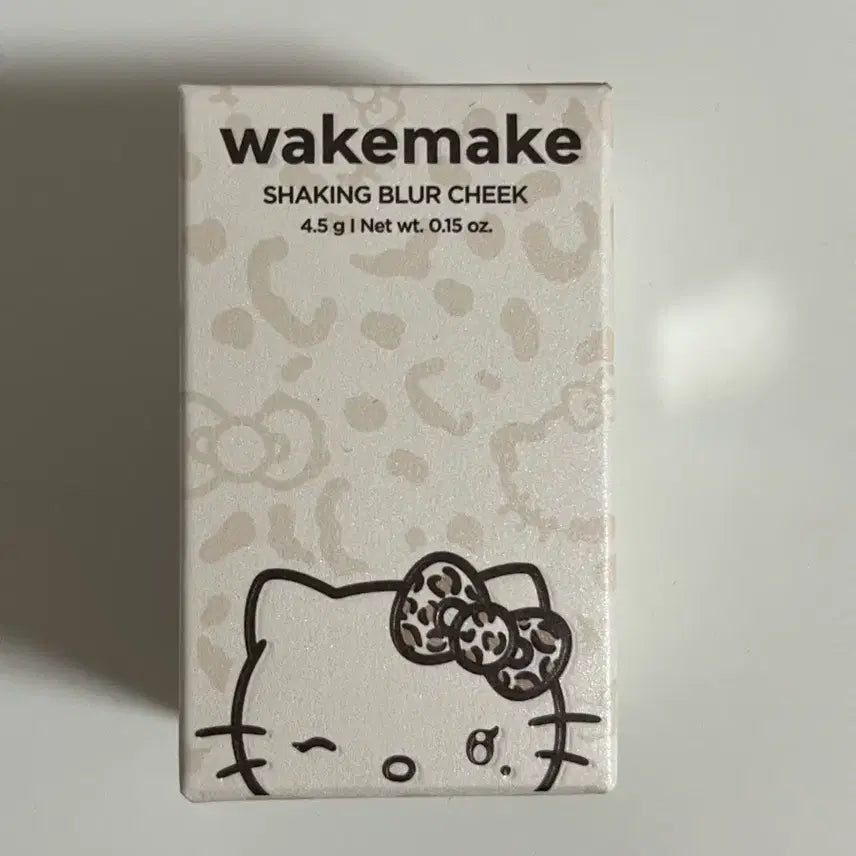 [BUNJANG] WAKEMAKE Hello Kitty Shaking Blur Cheek Blusher 10 Nutty Mellow / 웨이크메이크 헬로키티 갸루키티 쉐이킹 블러 치크 블러셔 10 너티멜로우