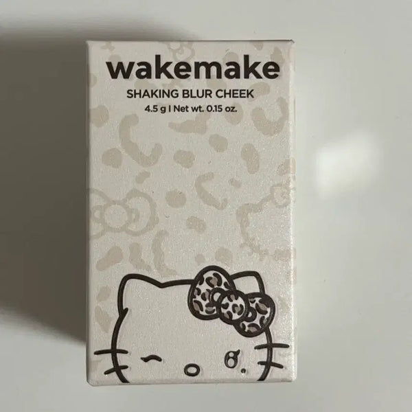 [BUNJANG] WAKEMAKE Hello Kitty Shaking Blur Cheek Blusher 10 Nutty Mellow / 웨이크메이크 헬로키티 갸루키티 쉐이킹 블러 치크 블러셔 10 너티멜로우