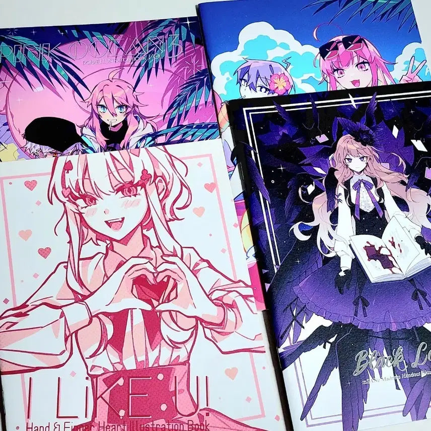 [BUNJANG] Bundle Set Dorae Illustration Book / [일괄] 도라에님 일러스트북 일러집 화집 일러북