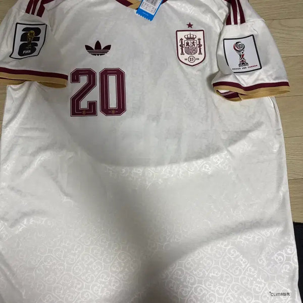 [BUNJANG] Vintage World Cup Spain Short Sleeve Jersey XXL / 빈티지 월드컵 스페인 유니폼 반팔
