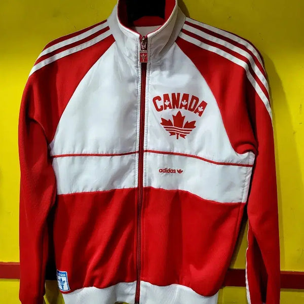 [BUNJANG] Adidas Canada Track Top Jersey (Rare Model) / 정품 아디다스 캐나다 져지 트랙탑 (희귀모델)
