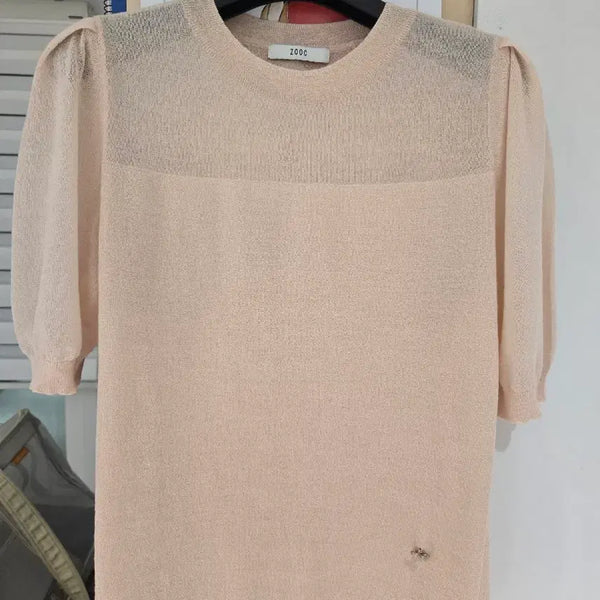 [BUNJANG] 2024 Jucy Round Neck See-Through Summer Knit / 쥬크니트(2024)