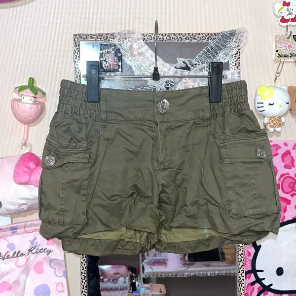 [BUNJANG] Liz Lisa Cargo Shorts / 리즈리사돌 카고반바지 숏팬츠