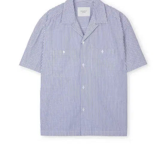 [BUNJANG] REGARDS Open Collar Short Sleeve Shirt / 리가즈 REGARDS 오픈카라 반팔셔츠