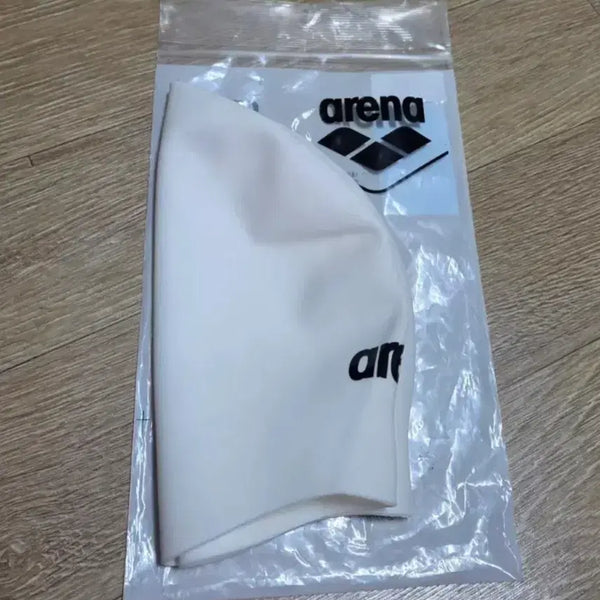 [BUNJANG] Arena No-Crease Silicone Swim Cap White / 아레나 실리콘 수영모 수모(노링클)