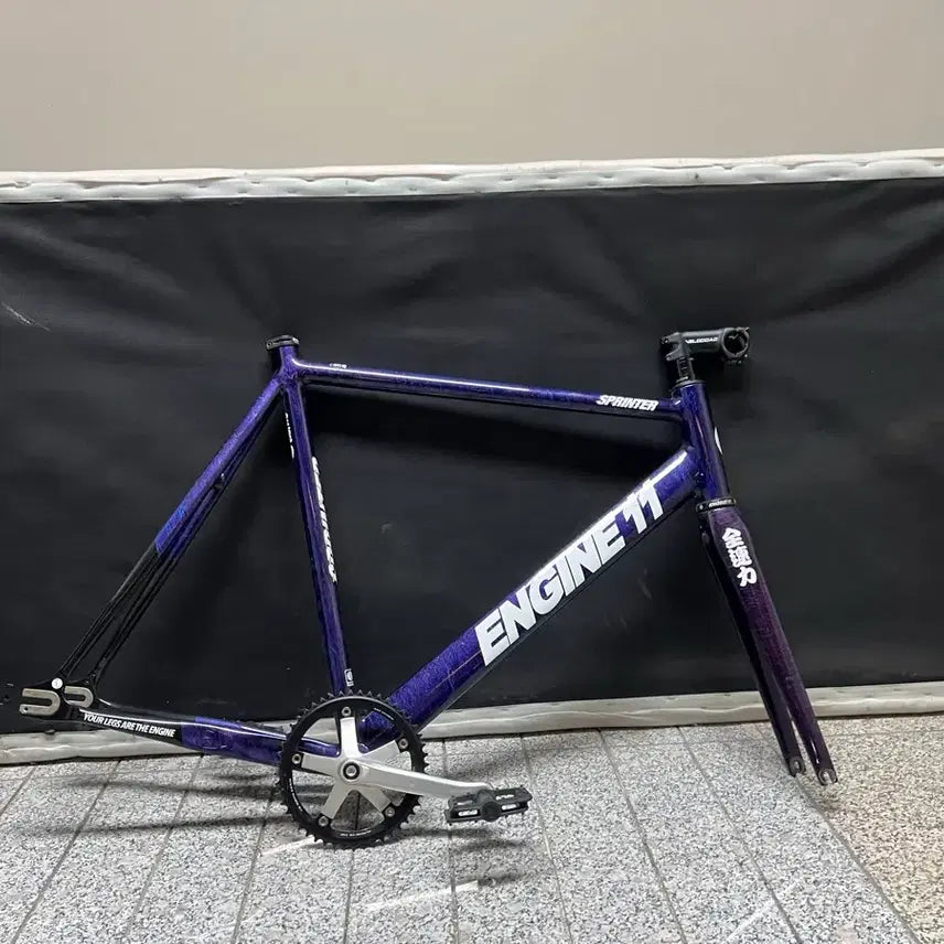 [BUNJANG] Engine 11 2023 Sprinter Frame Set with Sugino 75 Crankset / 엔진 11 23년 스프린터 무하자+ 신형 스기노 75 무하자 판/대/교
