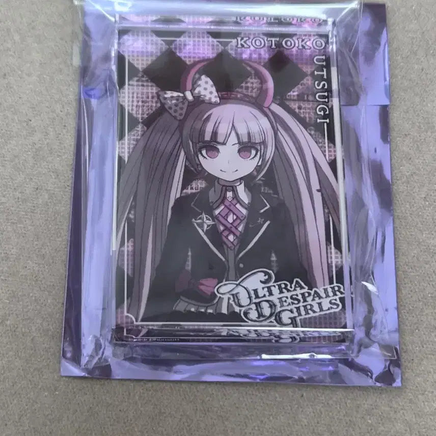 [BUNJANG] Danganronpa Utsugi Kotoko Acrylic Block / 단간론파 절절소 우츠기 코토코 아크릴 블럭