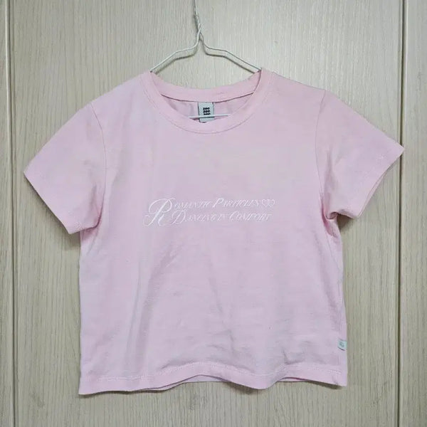 [BUNJANG] Pink Short Sleeve T-Shirt / 핑크 반팔티 지지지