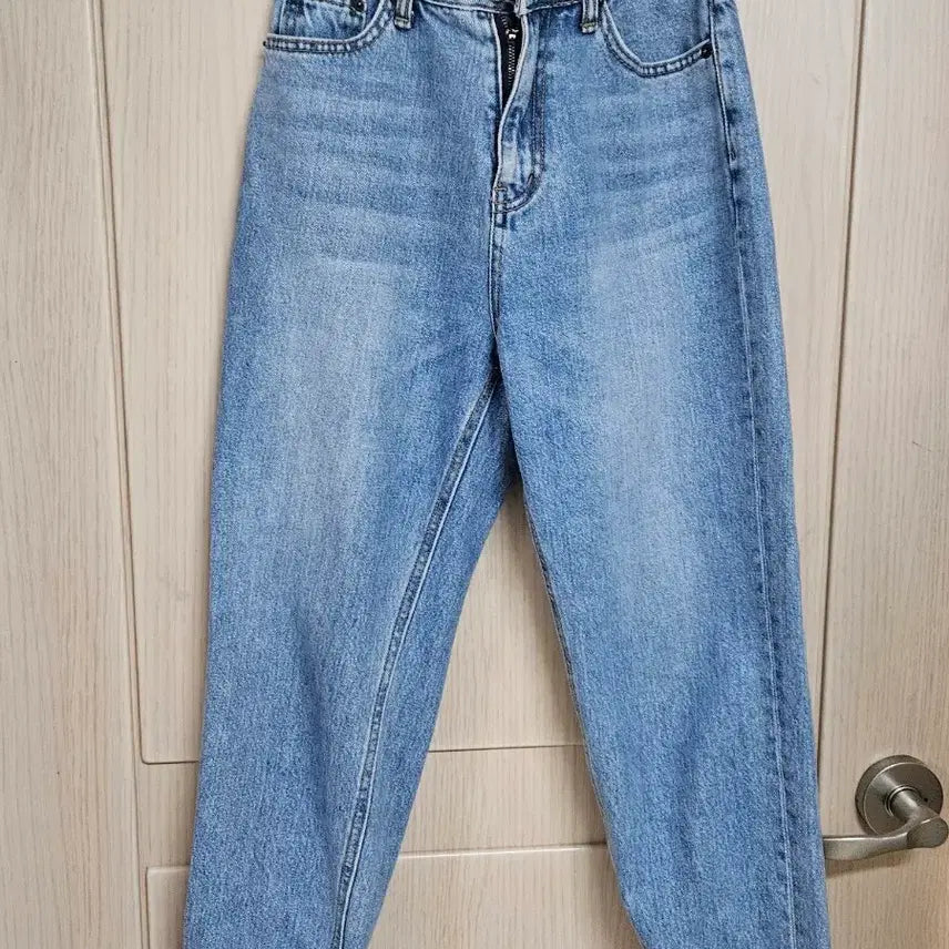 [BUNJANG] Straight Fit Denim Pants / 청바지 데님 팬츠 스트레이트 핏