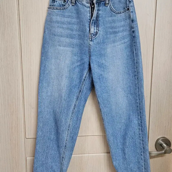 [BUNJANG] Straight Fit Denim Pants / 청바지 데님 팬츠 스트레이트 핏
