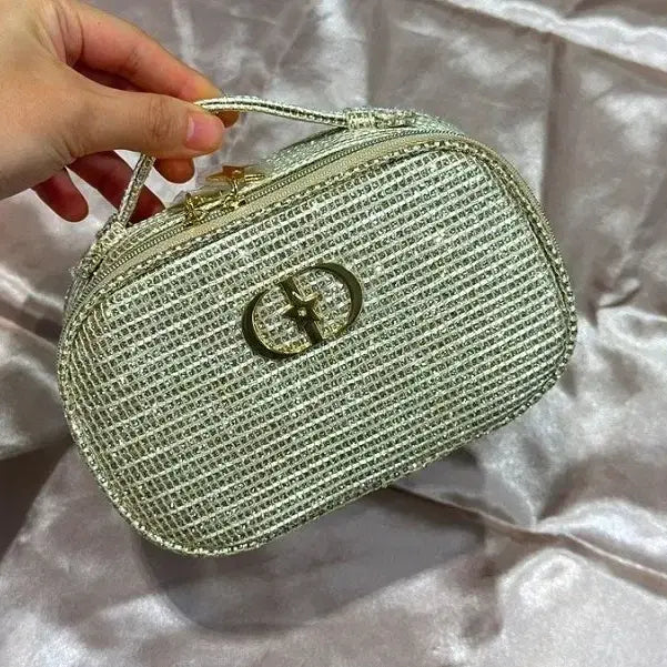 [BUNJANG] Dior Holiday Limited Edition Cream Pouch Set (Lotion, Serum, Perfume) / 새상품) 디올 홀리데이 리미티드 크림 파우치 세트 (로션, 세럼, 퍼퓸)