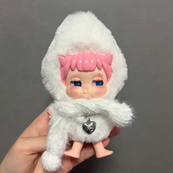 [BUNJANG] Angel Penny Doll Keychain White / 엔젤페니 인형 키링 화이트