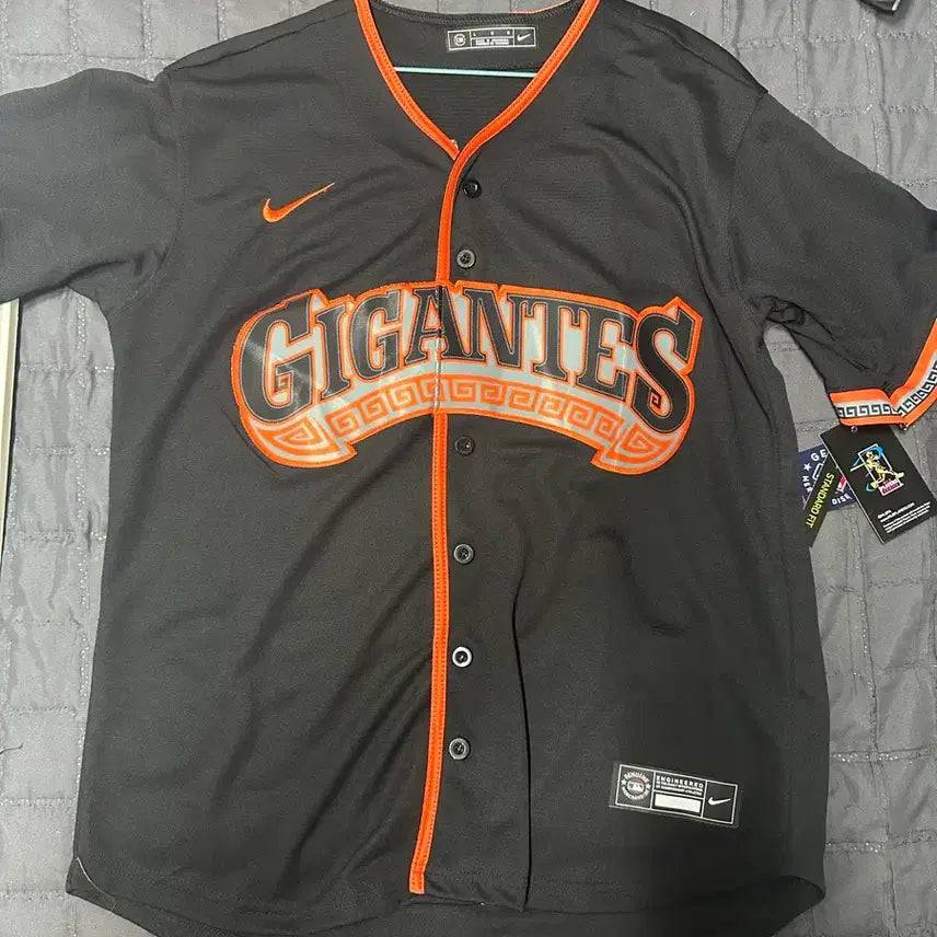 [BUNJANG] San Francisco Giants Lee Jung Hoo Majestic Black Baseball Jersey (Size L) / 샌프란시스코 이정후 유니폼