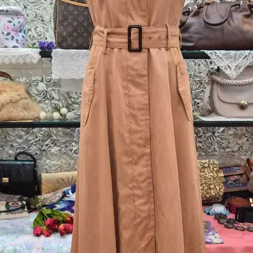 [BUNJANG] LeShop Black Label Cotton Blend Dress / LeShop 르샵 면 혼방 블랙라벨 원피스 (하객룩) 55