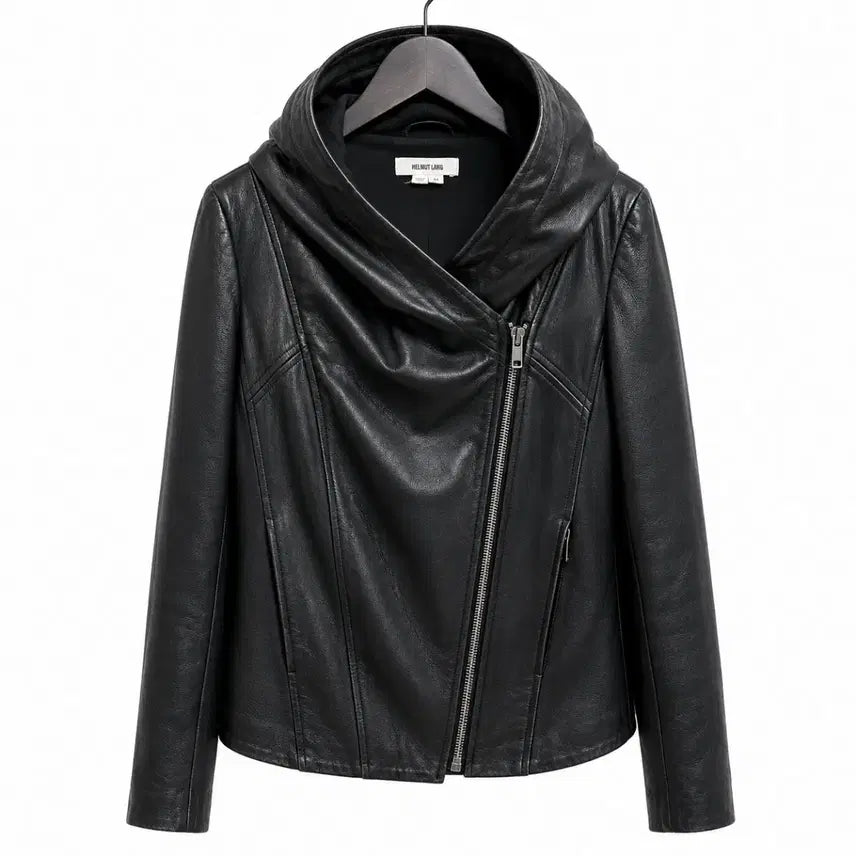 [BUNJANG] Helmut Lang Lambskin Asymmetrical Rider Jacket / 헬무트랭 램스킨 비대칭 라이더자켓