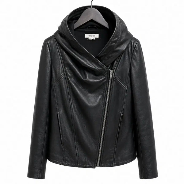 [BUNJANG] Helmut Lang Lambskin Asymmetrical Rider Jacket / 헬무트랭 램스킨 비대칭 라이더자켓