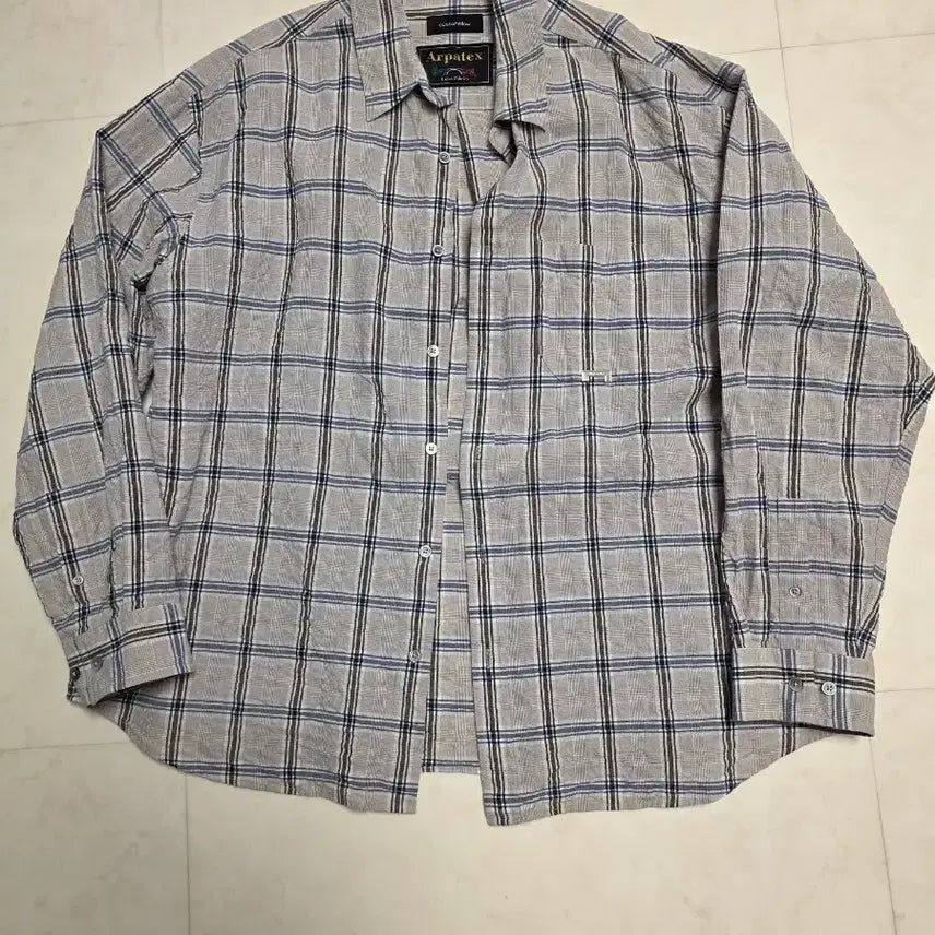 [BUNJANG] Custom Mellow 26SS Check Shirt M (Oversized Fit) / 커스텀멜로우 26ss 체크셔츠