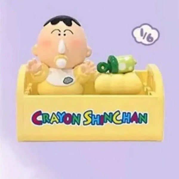 [BUNJANG] Crayon Shin-chan Baby Series Figure Keycap / 짱구 베이비 시리즈 키캡 피규어 키링 클리커 맹구 피규어