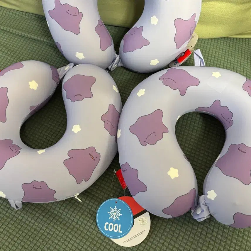 [BUNJANG] Pokemon Ditto Neck Cushion / 포켓몬 메타몽 쿨피턴 목쿠션