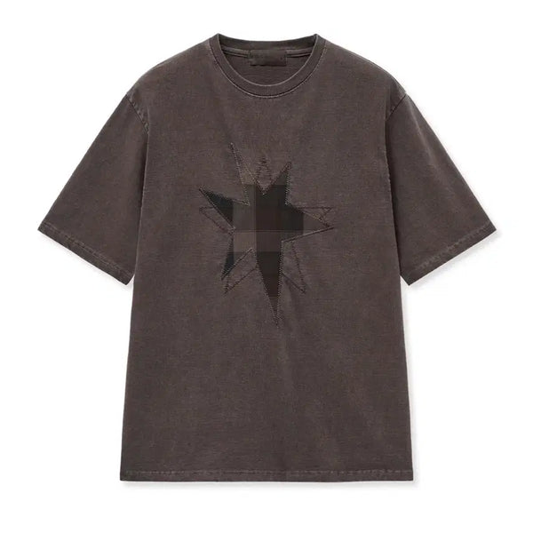 [BUNJANG] NOUN Patched Star T-Shirt / 노운 patched star t-shirts
