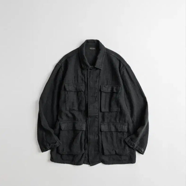 [BUNJANG] BEHIVER DYED SLUB R/C BDU Jacket / 비헤비어, DYED SLUB R/C BDU Jacket, 4